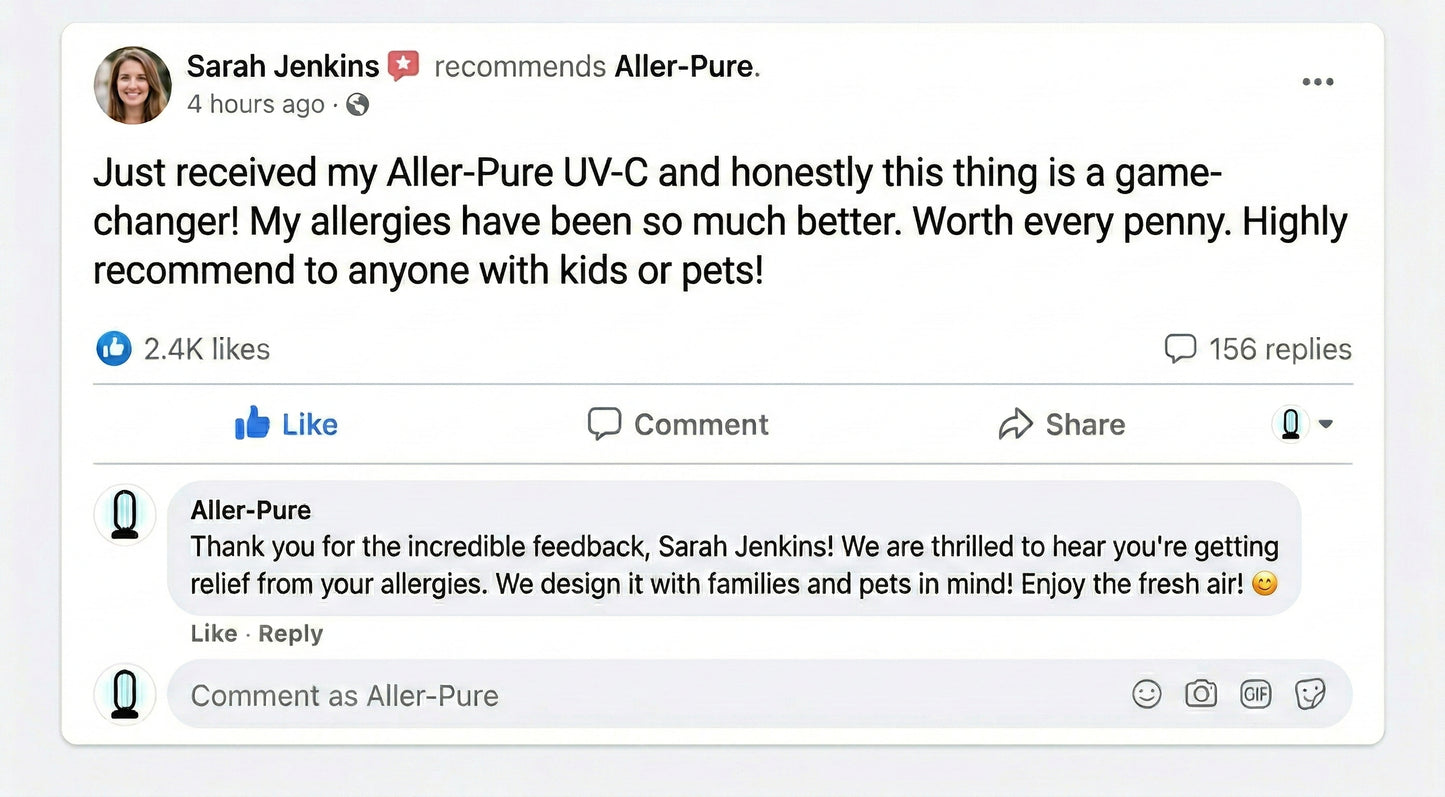 Aller-Pure Dust Mite Killer UV Light